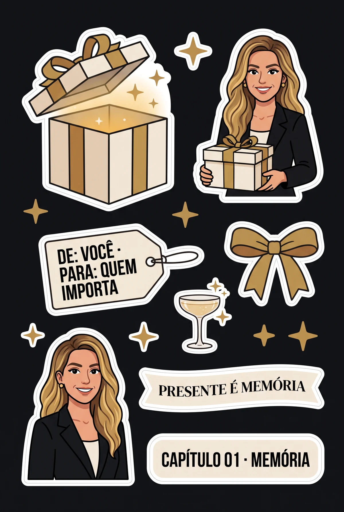 A cartela deste capítulo